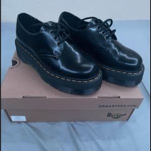 Doc Martens- 1461 SMOOTH LEATHER PLATFORM SHOES